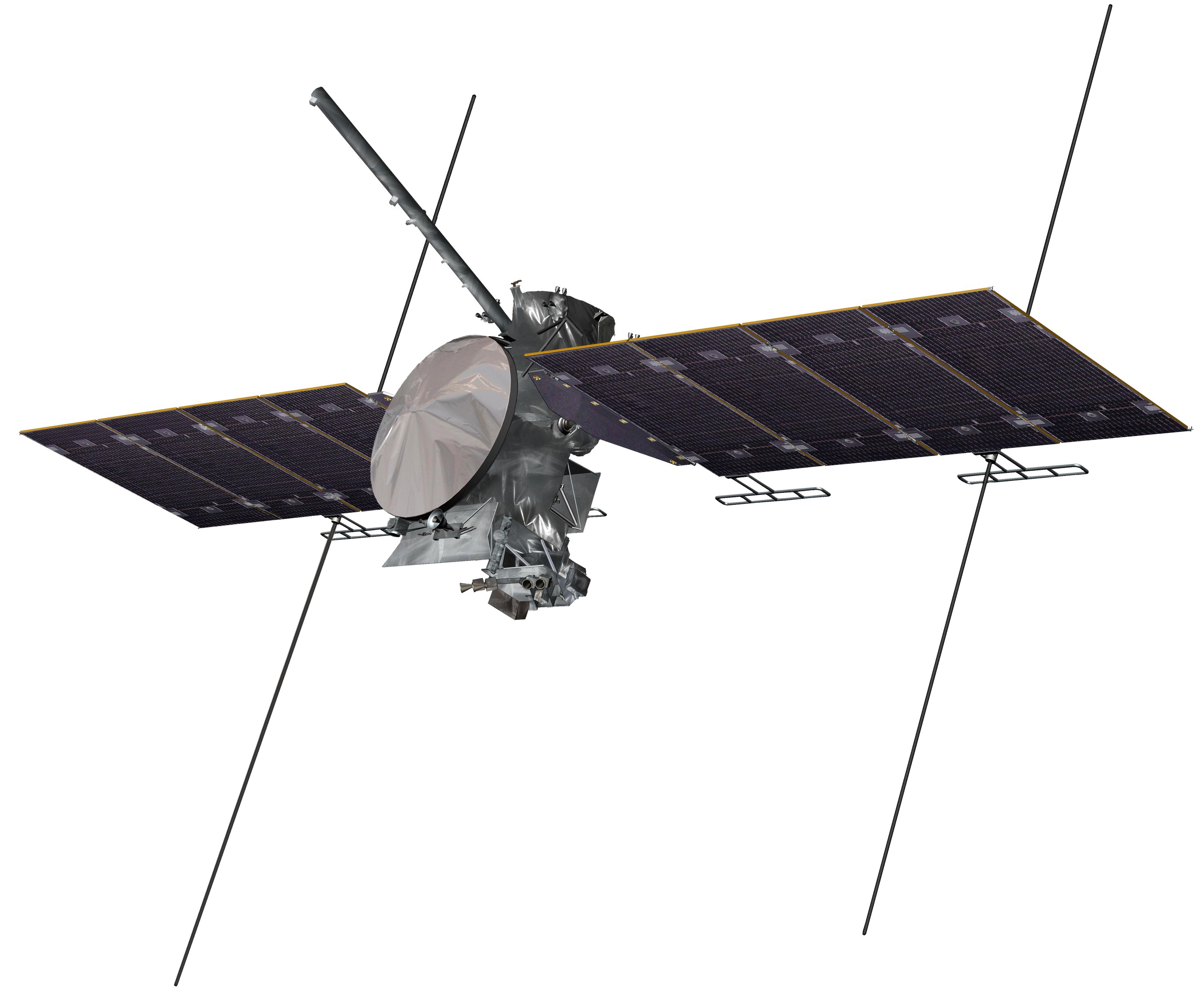 Модель аппарата миссии Europa Clipper. Изображение Jet Propulsion Laboratory (jpl.nasa.gov)
